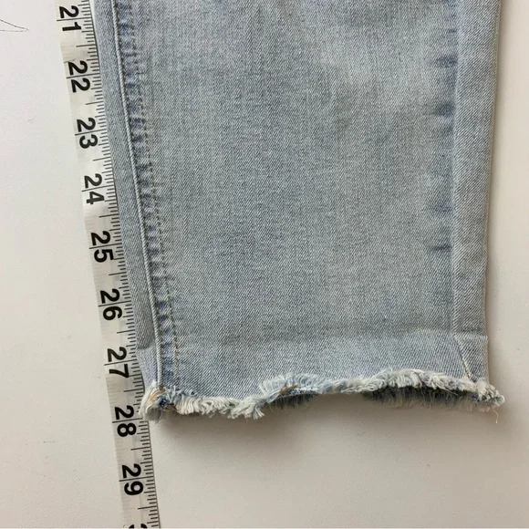 Wild Fable Womens Distressed Highest Rise Skinny Jean Light Wash Size 16 - Picture 11 of 12